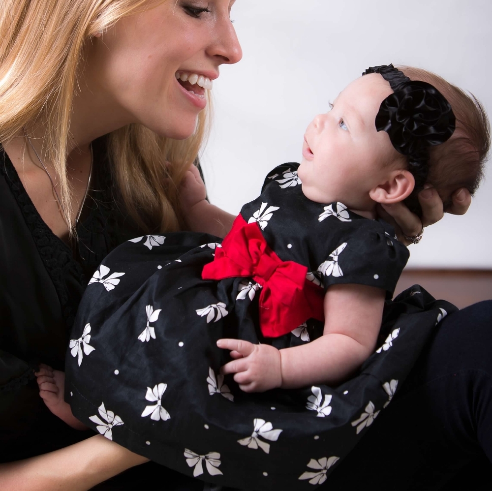 Set of baby girl 3 month Christmas dresses